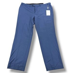 NWT Lauren Ralph Lauren Ninton Dress Pants Men's 40x30 Blue Slim Fit UltraFlex